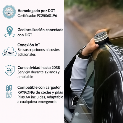 Baliza V16 Geolocalización DGT 3.0