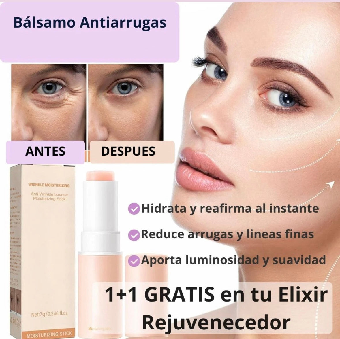 Bálsamo Hidratante Reafirmante y Antiedad