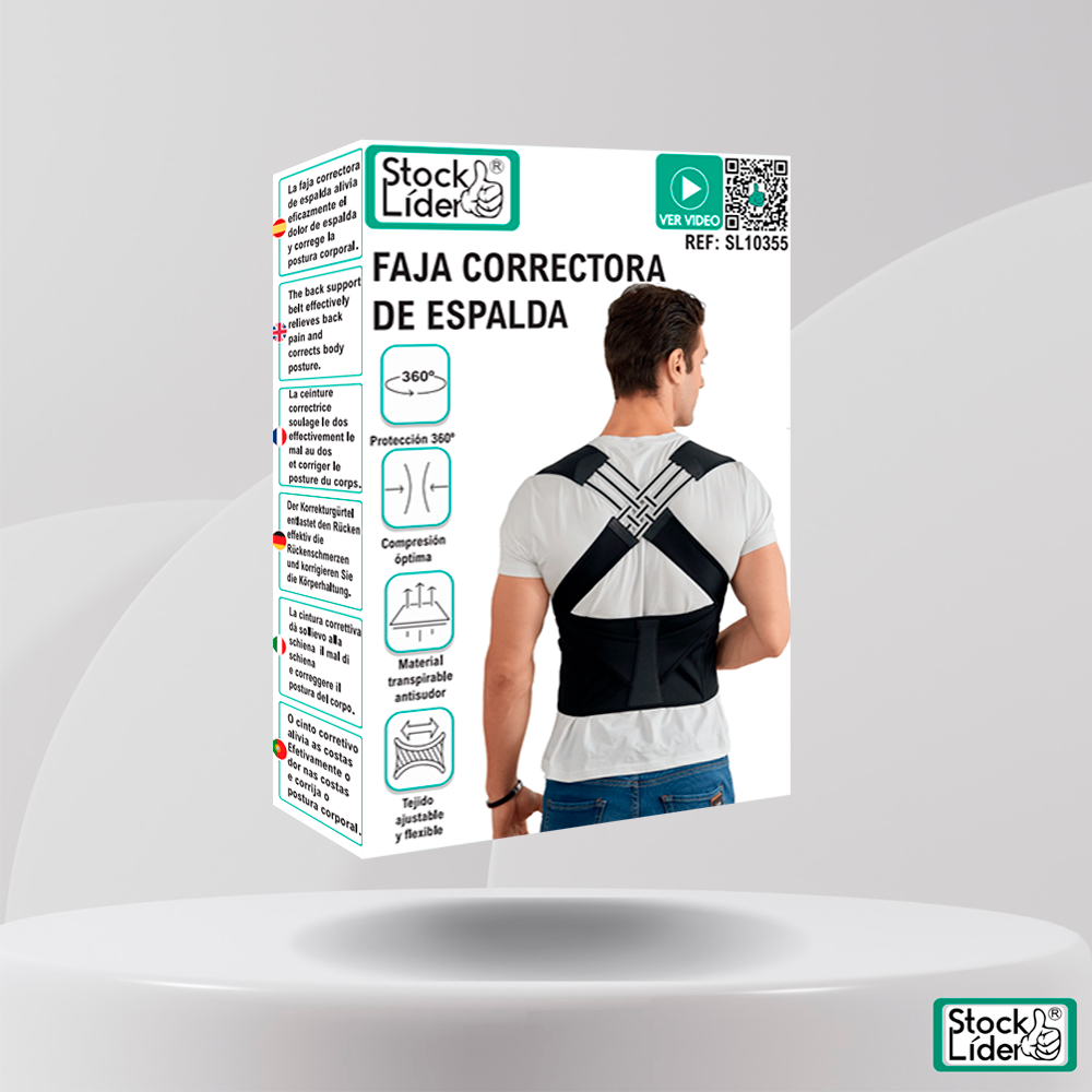 Faja correctora de espalda - Tallas M,L,XL