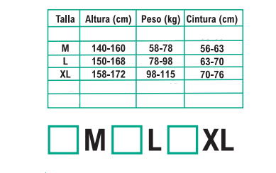 Faja correctora de espalda - Tallas M,L,XL